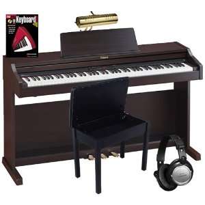  Roland RP 301 Rosewood Digital Piano Bundle with Bench 