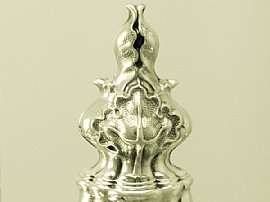 Sterling Silver Flagon   Antique Victorian  