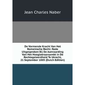   September 1885 (Dutch Edition) Jean Charles Naber  Books