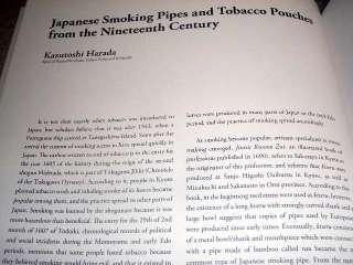 Japanese Pipe Case Tobacco Pouch Netsuke Book 36  