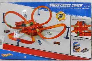 Hot Wheels Criss Cross Crash Track Set, #13459 027084947038  