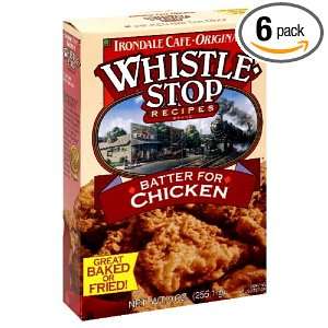 Whistlestop Chicken Batter, 9 Ounce (Pack of 6)  Grocery 