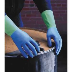 MAPA AFR 282 Glove,Nitrile/Latex,L,Blue/Green,Pr  Kitchen 
