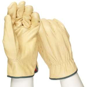 West Chester 994KF Leather Glove, Knit Wrist Cuff, 9.75 Length 