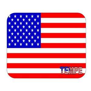  US Flag   Tempe, Arizona (AZ) Mouse Pad 