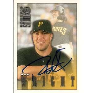  Ron Wright Signed Pittsburgh Pirates 1998 Studio Card 