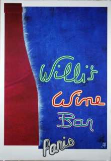 Willis Wine Bar King 1996 1st printing  