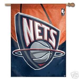    NBA Vertical New Jersey Nets Flag / Banner