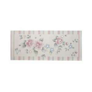  Pfaltzgraff Tea Rose Neoprene Floor Mat, 17 x 40