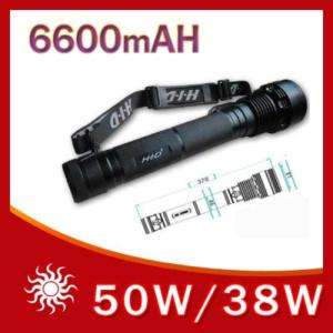 nEW 50W/38w HID Xenon Torch Flashlight 6600MAH hunting  