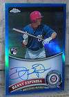 2011 Topps Chrome Sepia Rookie Refractor Autograph Auto Danny Espinosa 