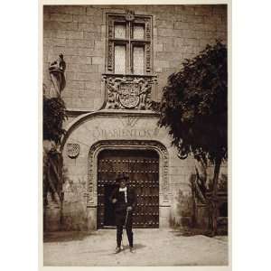  1925 Door Palacio Palace Ciudad Rodrigo Salamanca Spain 