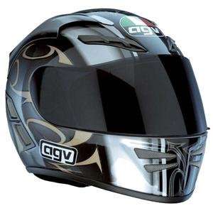  AGV Stealth Dragon Helmet   Medium/Black Automotive