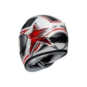  Shoei Qwest Ethereal Full Face Helmet   Red   Small 