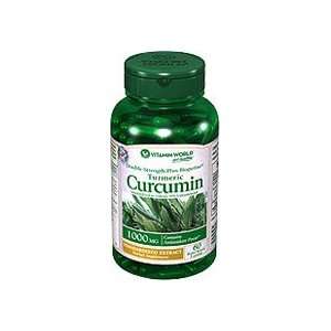 Turmeric Curcumin 1000 mg 1000 mg 60 Capsules  Grocery 
