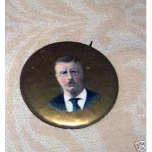  campaign pin pinback button ROUGH RIDERS ROOSEVELT 