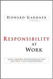   Responsibly, (0787994758), Howard Gardner, Textbooks   