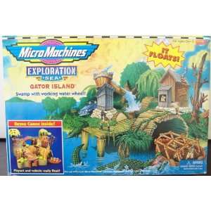  Micro Machines Exploration Sea Gator Island Toys & Games