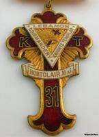 KNIGHTS TEMPLAR   Vintage Lebanon Commndery York Rite Masonic 1931 