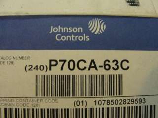 29337 New In Box, Johnson Controls P70CA 63C Pressure Switch  