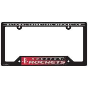  HOUSTON ROCKETS OFFICIAL LOGO LICENSE PLATE FRAME Sports 