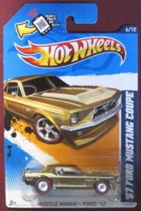   Treasure Hunt 67 Ford Mustang Coupe Muscle Mania 027084984125  