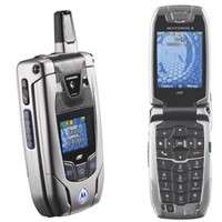 Motorola NEXTEL i880 SILVER RUGGED FLIP PHONE USED Nextel iDen PTT 