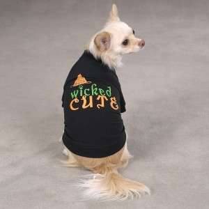 Zack & Zoey Halloween Wicked Cute Tee Dog T Shirt  