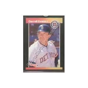  1989 Donruss Regular #533 Darrell Evans, Detroit Tigers 