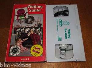 Barney   Waiting for Santa VHS  