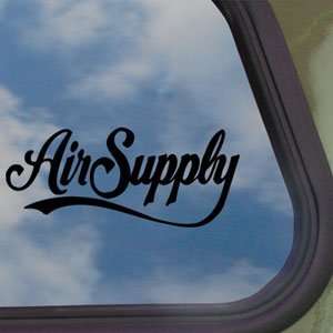  Air Supply Black Decal Truck Bumper Window Vinyl Sticker 