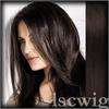   26remy human hair weft extensions light brown full head #6NEW  