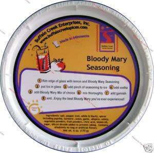 Buffalo Creek Bloody Mary Seasoning 6oz Tub  