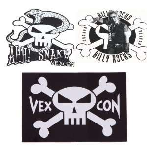  Billy The Exterminator Stickers   Vexcon 