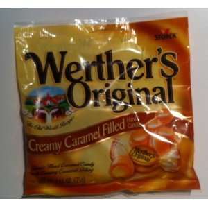 Werthers Original Creamy Caramel Filled Hard Candies (2.65oz) Single 