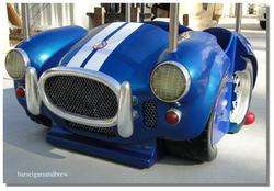 Race Car Cobra TABLE convertible mustang glass top Nascar Racing fan 