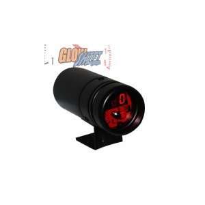  GlowShift Black Digital Tachometer & Red LED Shift Light 
