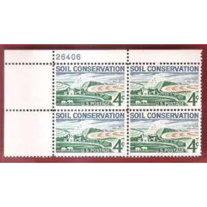  Stamps U.S. Water Conservation Scott 1150 MNHVF Block 