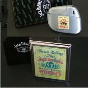  Jack Daniels  Gas Lighter Cigarette Case Sports 