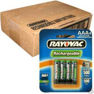 24 x AAA Size Rayovac Rechargeable Batteries 750mAh NEW  
