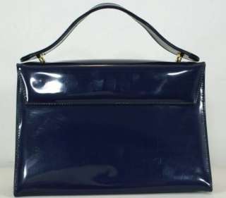 Vintage 50s 60s Caprice Navy Blue Handbag Purse  