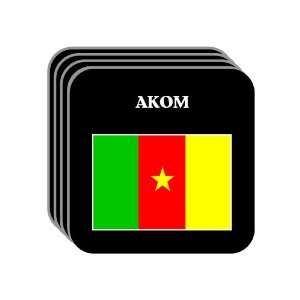  Cameroon   AKOM Set of 4 Mini Mousepad Coasters 