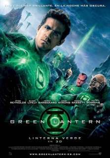 Green Lantern 11 x 17 Spanish Movie Poster  