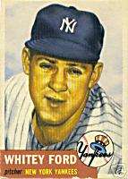 Whitey Ford Topps 1953 Card  