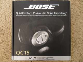 Genuine Bose QC15 QuietComfort® Noise Cancelling headphones  