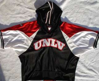   the Running Rebel Logo along with UNLVs colors in Gray, White, & Red