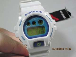   Shock DW 6900CS Mens Tough Culture Limited Edition White Chrono Watch
