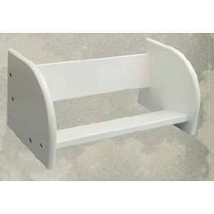  Table Top Book Rack   White