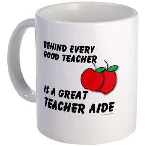 Great Teacher Aide Teacher Mug by   Kitchen 