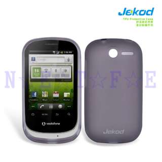 Silicone Cover Case + LCD Screen Protector Huawei U8160 Vodafone 858 